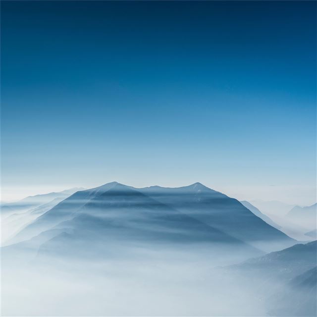 2732x2732 mountain ridge 5k - mountains iPad Pro Wallpaper