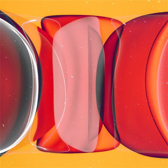 2732x2732 abstract red bubbles iphone - 4k iPad Pro Wallpaper