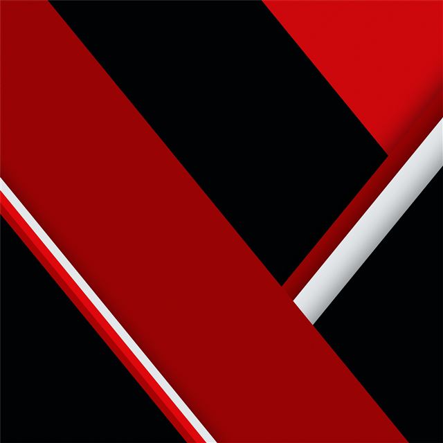 2732x2732 red black texture shapes abstract 4k - lines iPad Pro Wallpaper