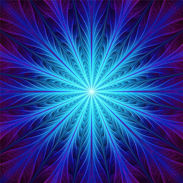 2732x2732 feather blue abstract 4k - blue iPad Pro Wallpaper