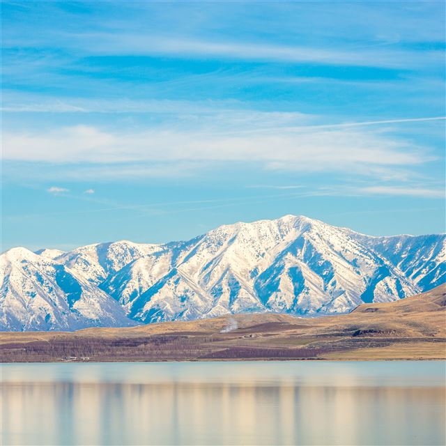 2732x2732 utah lake 5k - 5k iPad Pro Wallpaper