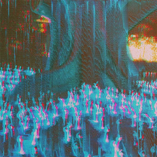 2732x2732 glitch abstract 5k - 5k iPad Pro Wallpaper