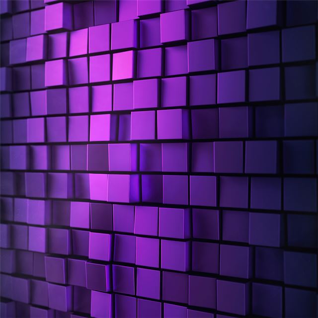 1024x1024 3d purple wall abstract 4k - purple iPad Wallpaper