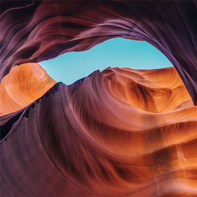 1024x1024 antelope canyon hd -  iPad Wallpaper