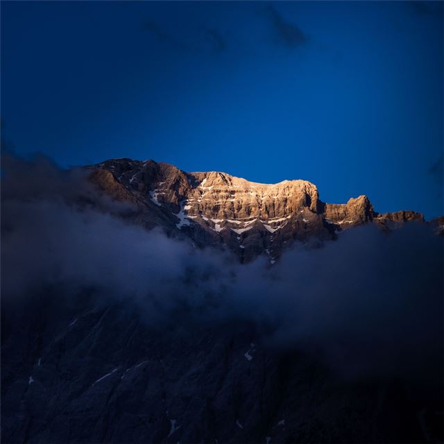 1024x1024 alp mountains - mountains iPad Wallpaper