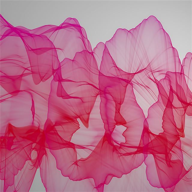 1024x1024 abstract pink ribbon 4k - artwork iPad Wallpaper