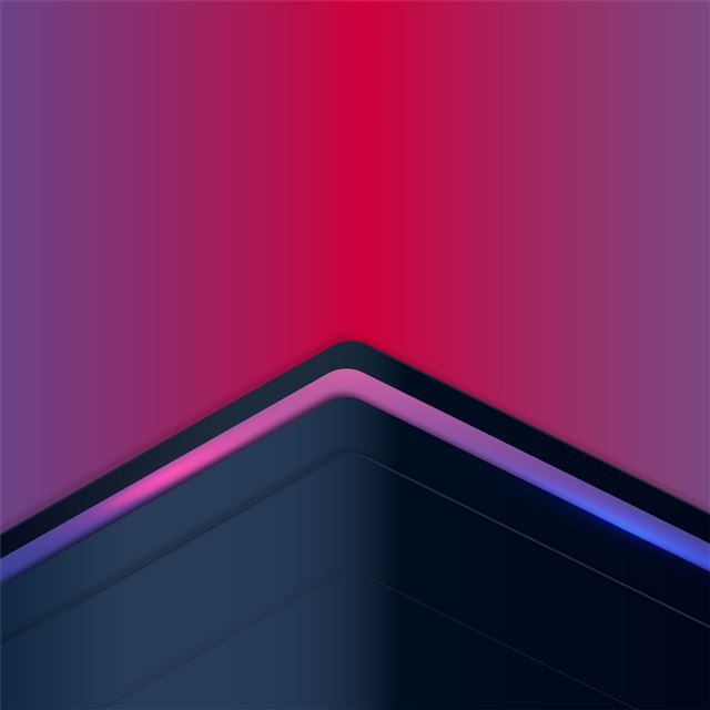 1024x1024 triangle up abstract 4k - artwork iPad Wallpaper