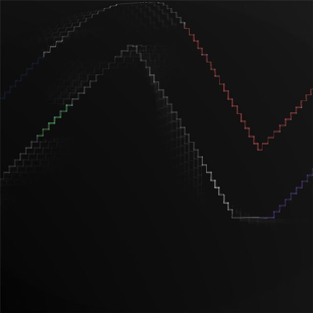 1024x1024 dark abstract background 5k - dark (black) iPad Wallpaper