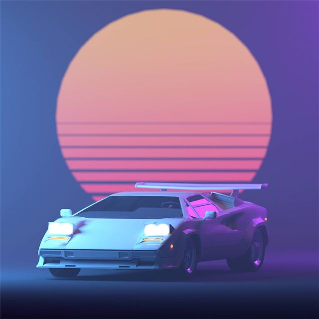 1024x1024 lamborghini abstract - cars iPad Wallpaper