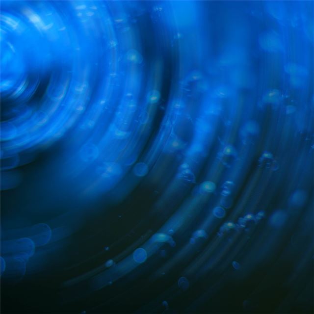 1024x1024 abstract blue bubble circle - 4k iPad Wallpaper