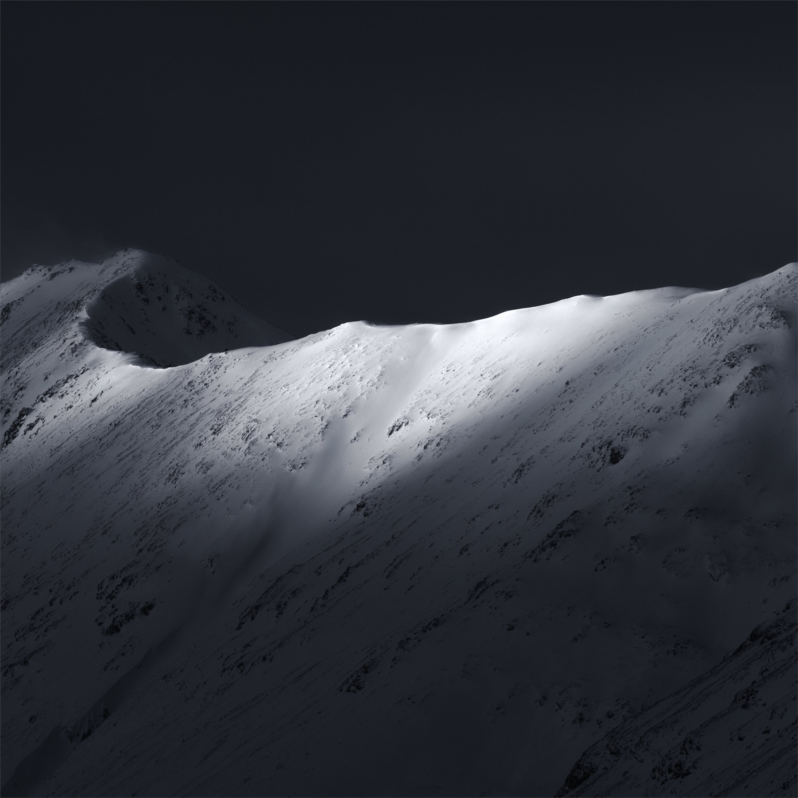 dark night mountains 4k iPad Wallpapers Free Download