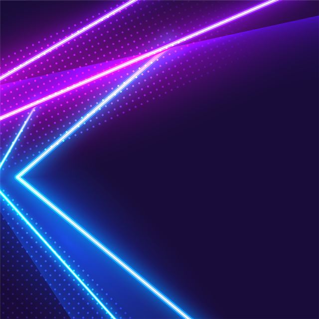 1024x1024 neon light grafitti 5k - digital art iPad Wallpaper