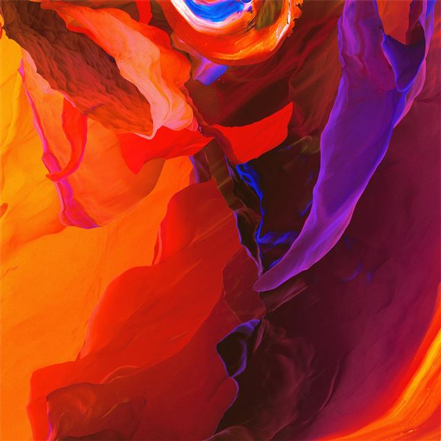 1024x1024 digital abstract colorful 8k - artwork iPad Wallpaper