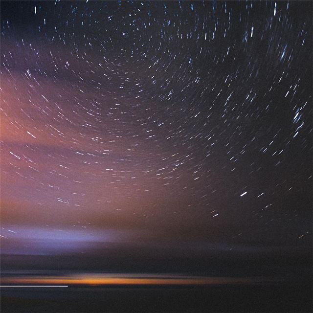 1024x1024 under the spinning stars - space iPad Wallpaper