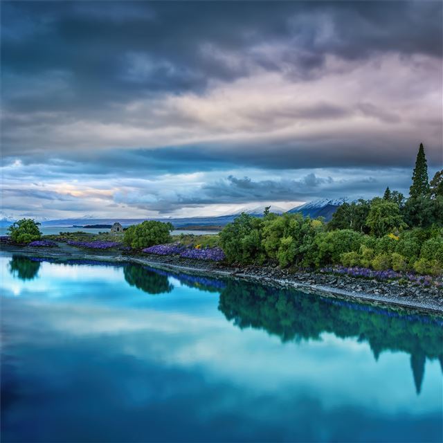 1024x1024 lake tekapo 8k - 4k iPad Wallpaper