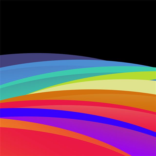2732x2732 dark color waves abstract 4k - artwork iPad Wallpaper