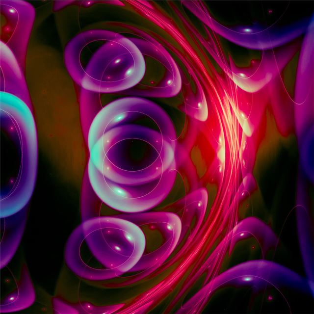 2732x2732 shadows of abstract 4k - deviantart iPad Wallpaper