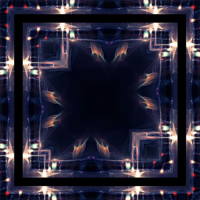 2732x2732 cosmos pattern illustration - illustration iPad Wallpaper