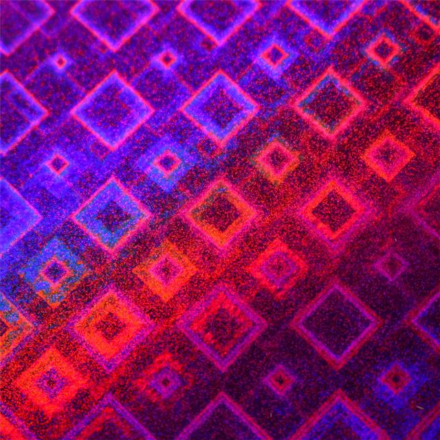 2732x2732 abstract blue red shapes - artwork iPad Wallpaper