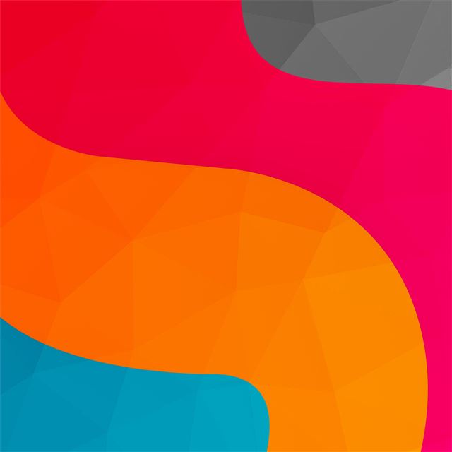 2732x2732 colour waves motion end 8k - digital art iPad Wallpaper