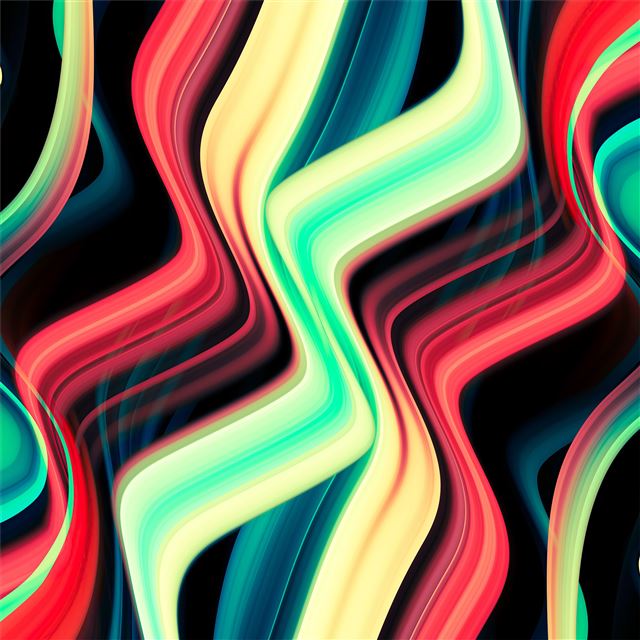 2732x2732 galactic wave abstract 8k - artwork iPad Wallpaper