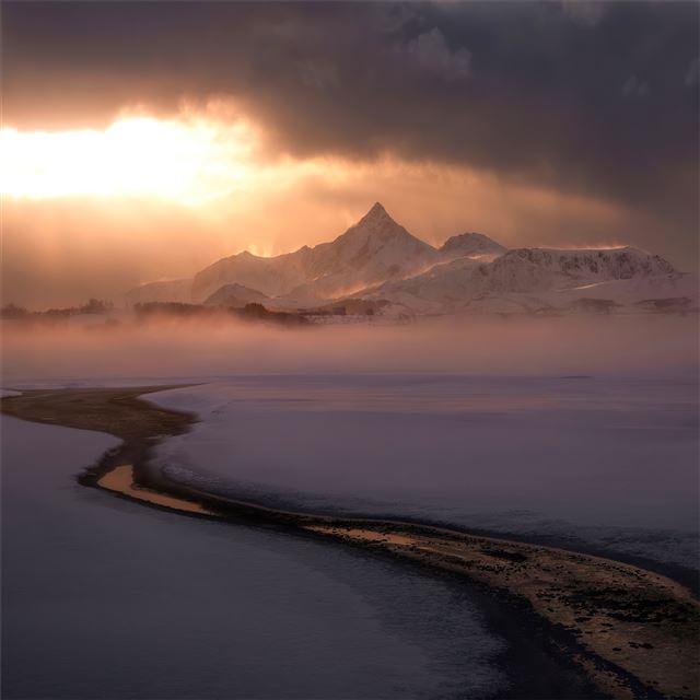 1024x1024 arctic norway -  iPad Wallpaper