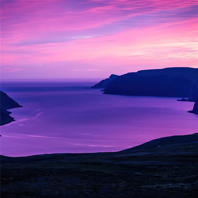 2732x2732 summer nights in northern norway 4k - nature iPad Wallpaper