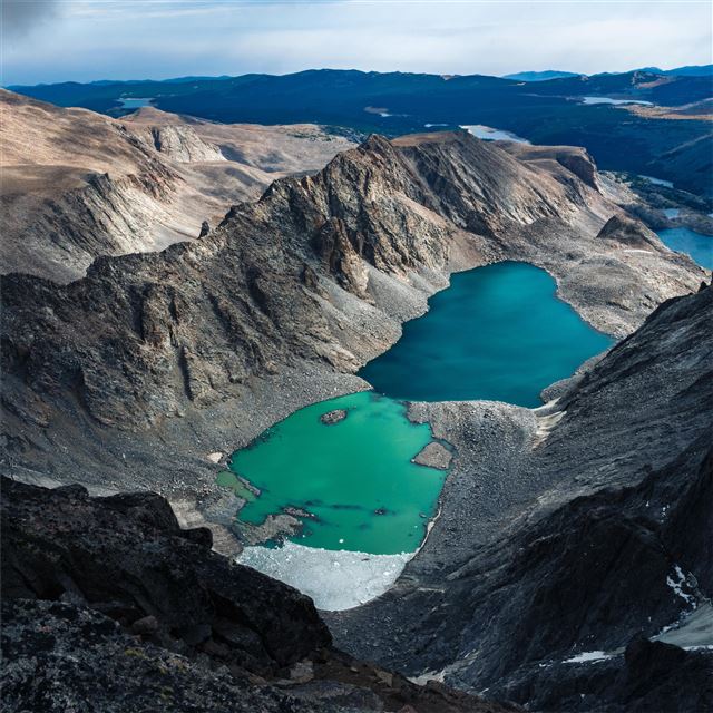 2732x2732 top of cloud peak - nature iPad Wallpaper