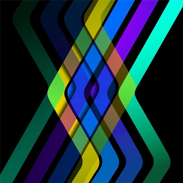 2732x2732 geometry lines intersection 8k - abstract iPad Wallpaper