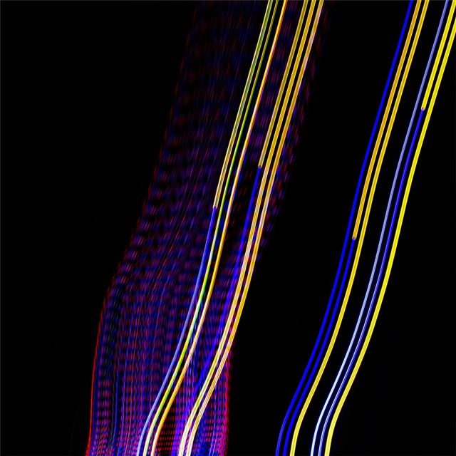 1024x1024 purple and white light digital art 5k -  iPad Wallpaper
