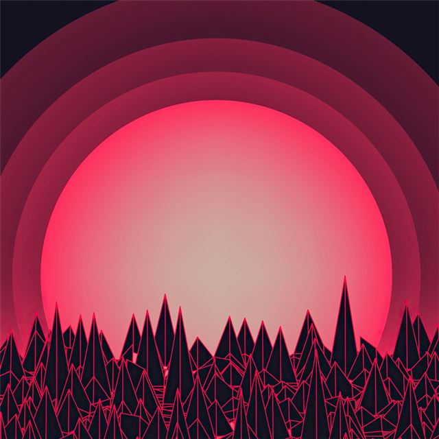 2732x2732 retro synth abstract 4k - abstract iPad Wallpaper
