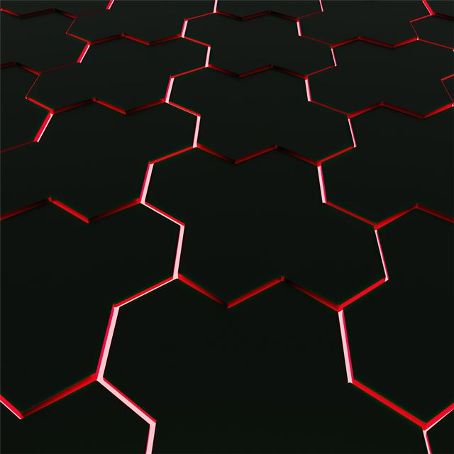 2732x2732 abstract red 3d 5k - abstract iPad Wallpaper