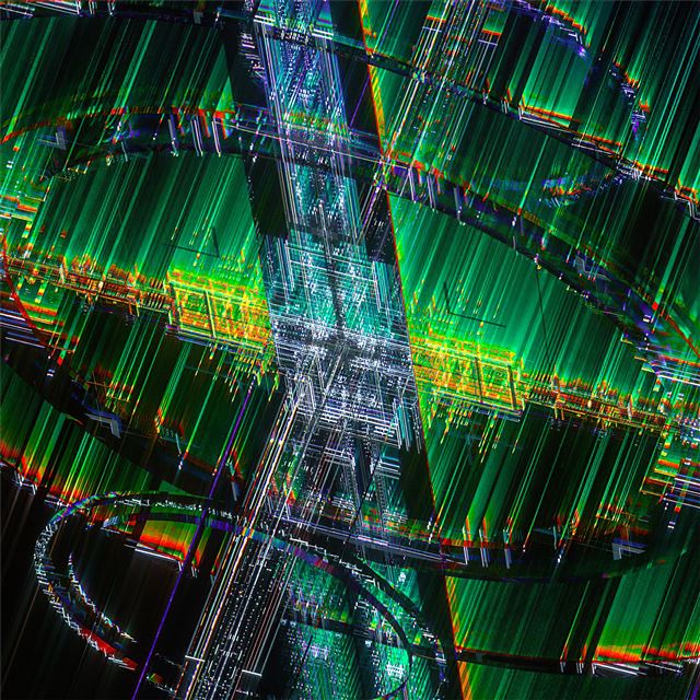 1024x1024 slice abstract 5k -  iPad Wallpaper