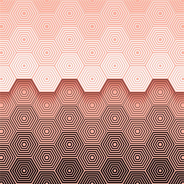2732x2732 hexagon minimal 4k -  iPad Wallpaper