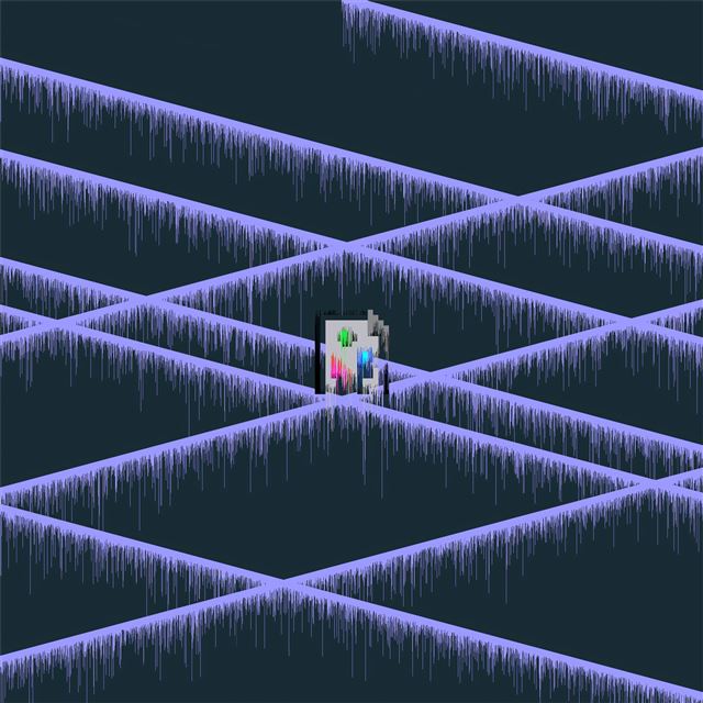 2732x2732 artistic glitch 4k -  iPad Wallpaper