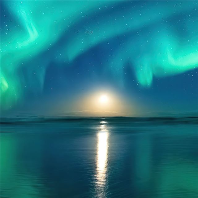 2732x2732 moonset serenade -  iPad Wallpaper