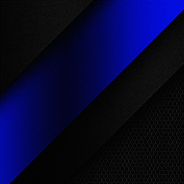 2732x2732 blue art lines 4k -  iPad Wallpaper