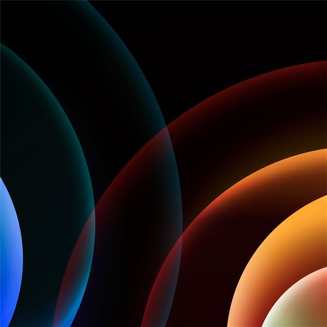 2732x2732 glowing bubbles 8k - abstract iPad Wallpaper