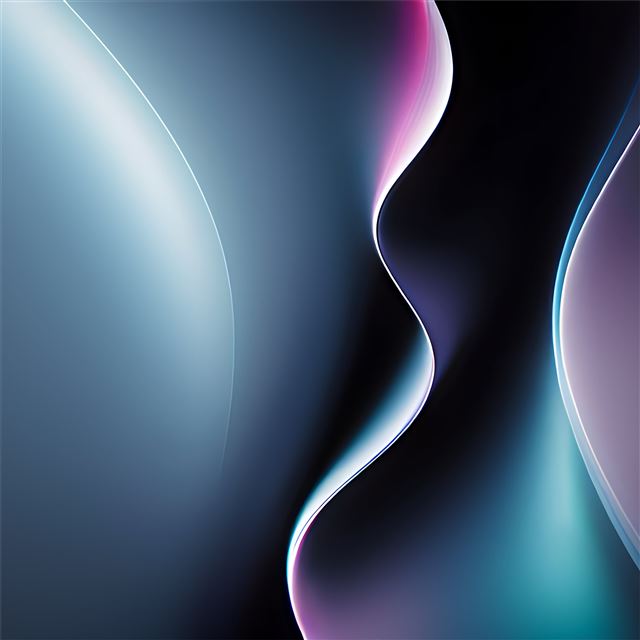 1024x1024 curve shape lines 8k -  iPad Wallpaper