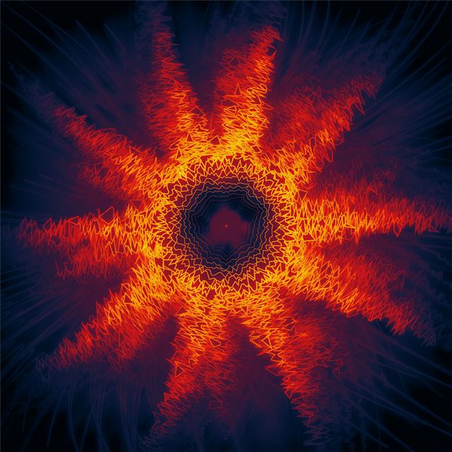 1024x1024 explosed - behance iPad Wallpaper