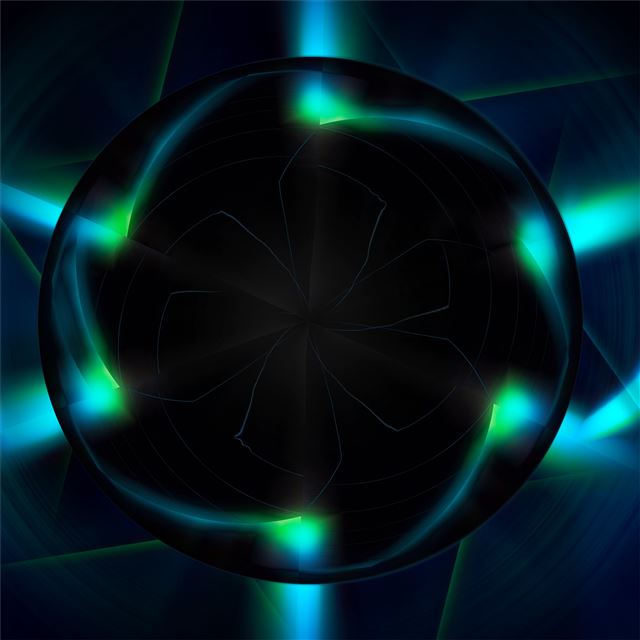 1024x1024 abstract shape 4k - deviantart iPad Wallpaper