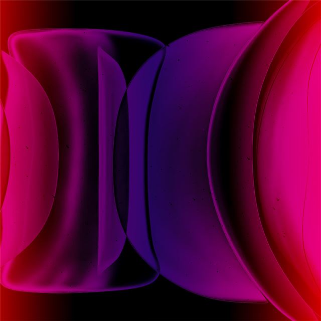 1024x1024 red abstract new shapes 4k - artwork iPad Wallpaper