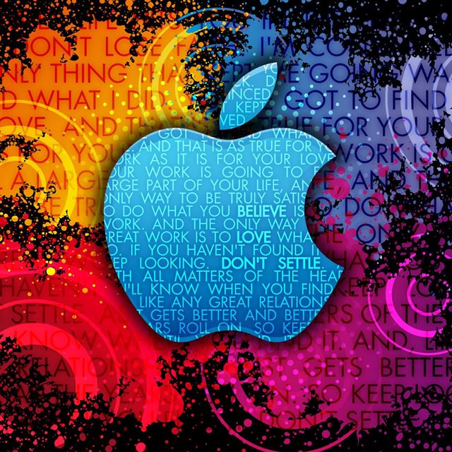 1024x1024 Steve Jobs Thoughts - creative iPad Wallpaper