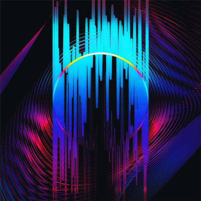 1024x1024 abstraction digital art 4k - 4k iPad Wallpaper