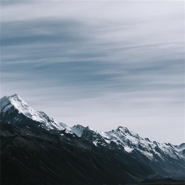 1024x1024 snowy rocky mountains - rocks iPad Wallpaper