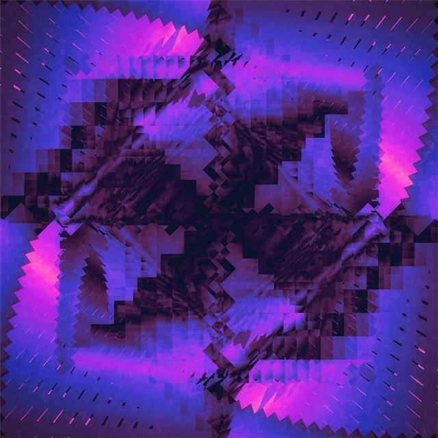 1024x1024 digital art abstract 4k - behance iPad Wallpaper
