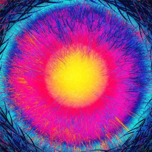 1024x1024 abstract new life 4k - abstract iPad Wallpaper