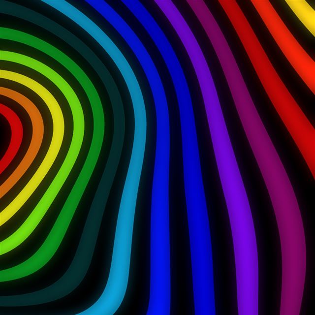 1024x1024 Colorful Curves - curves iPad Wallpaper