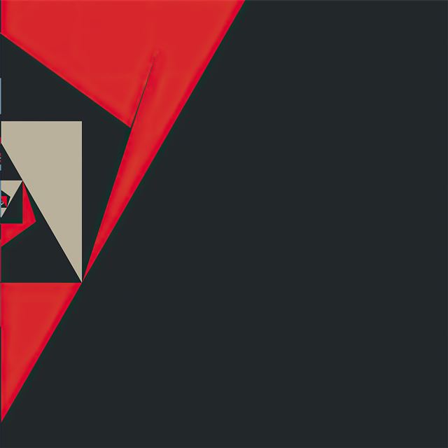 1024x1024 geometric figure abstract 4k - digital art iPad Wallpaper