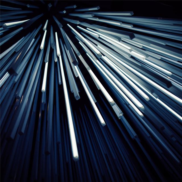 1024x1024 abstract shapes pipes 4k - 4k iPad Wallpaper